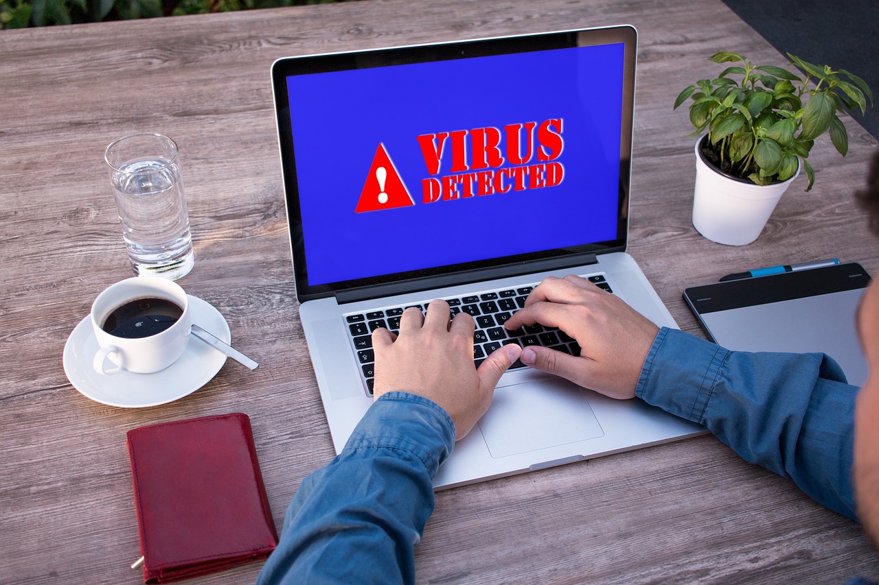 computador livre de vírus e malware